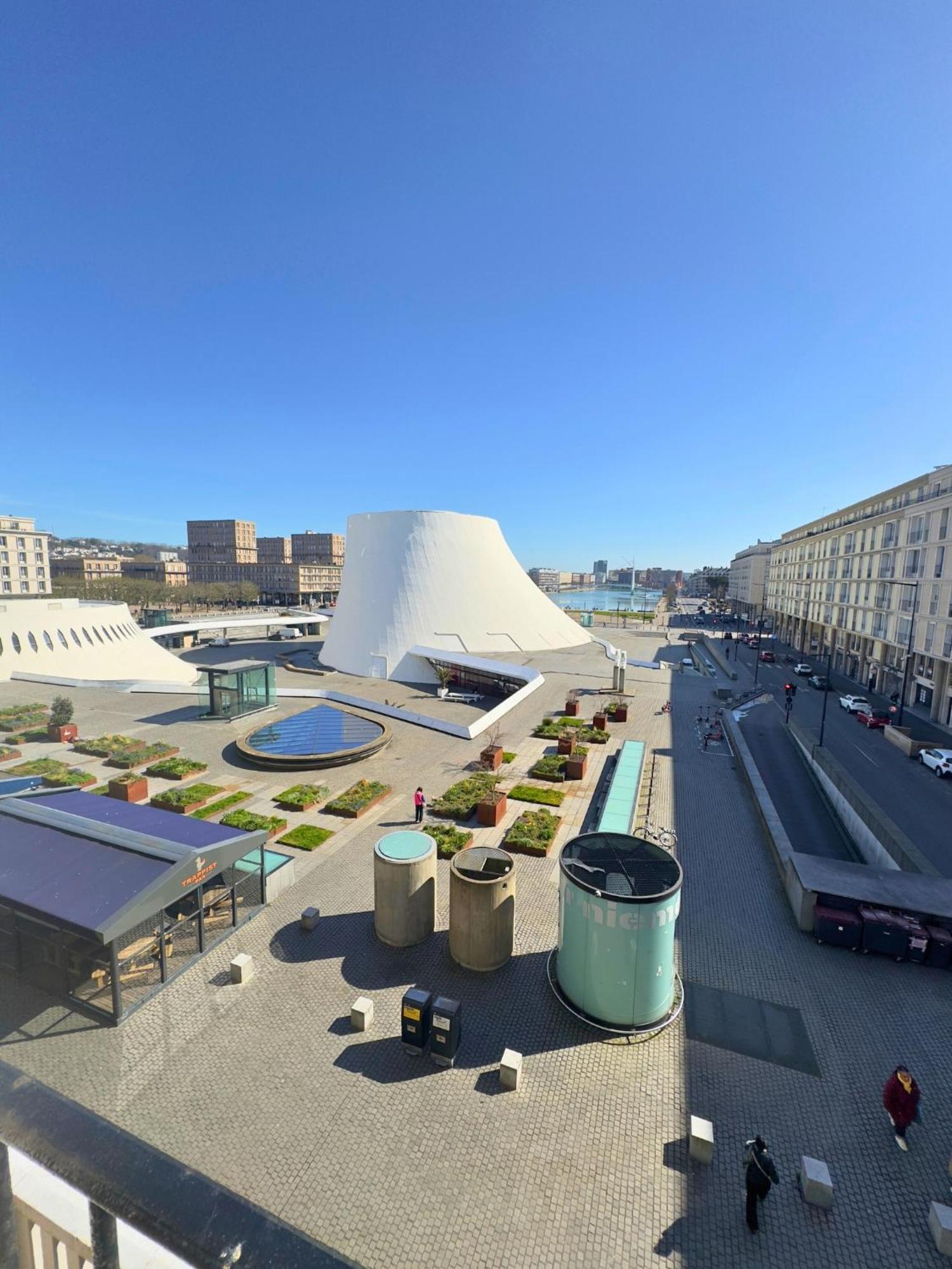 L'Escale Appartements Et Suites En Bord De Mer Le Havre Exteriér fotografie